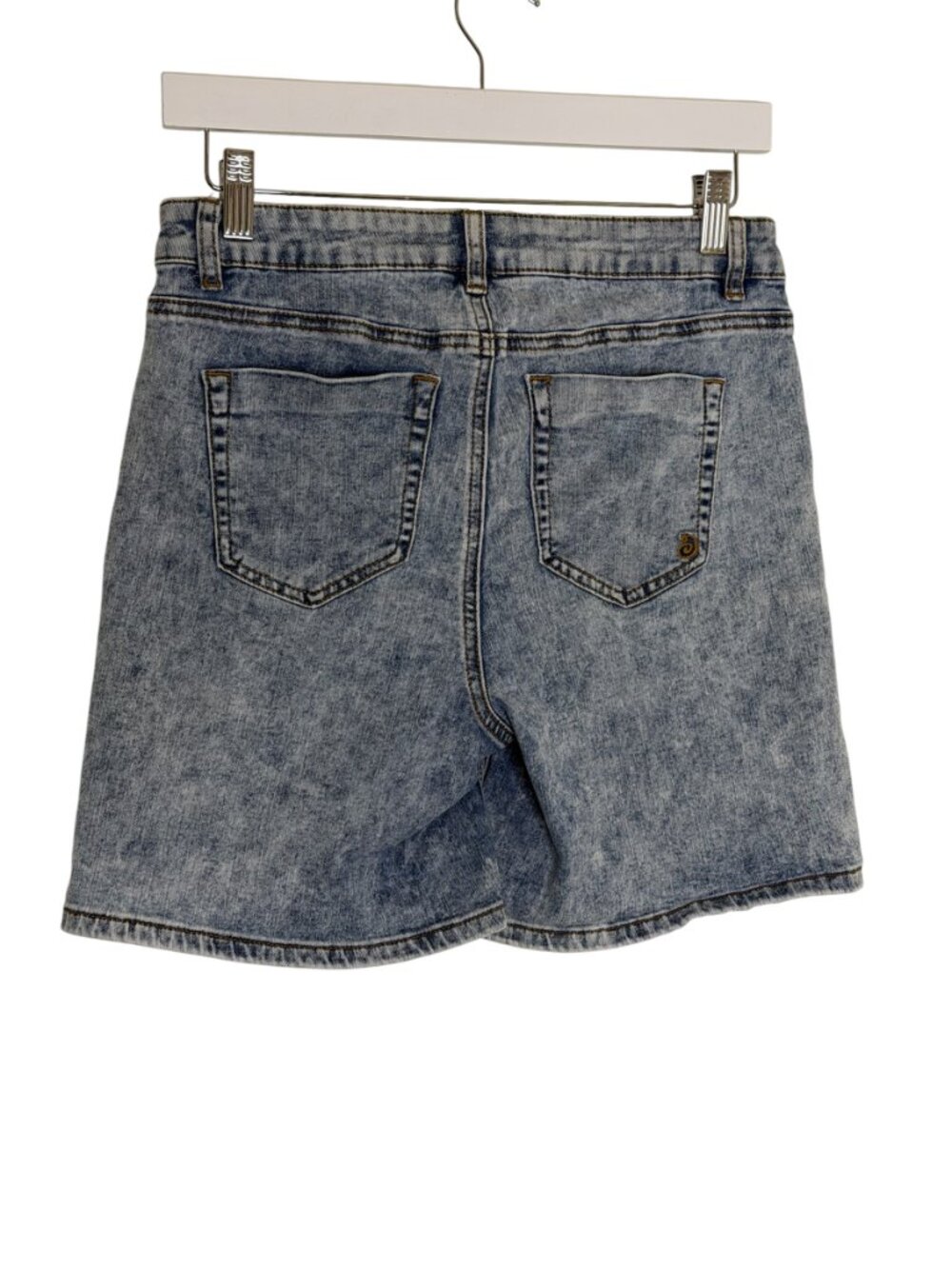 Indigo Rein Jean Denim Shorts Blue Junior 11 Waist 30 - Picture 4 of 6